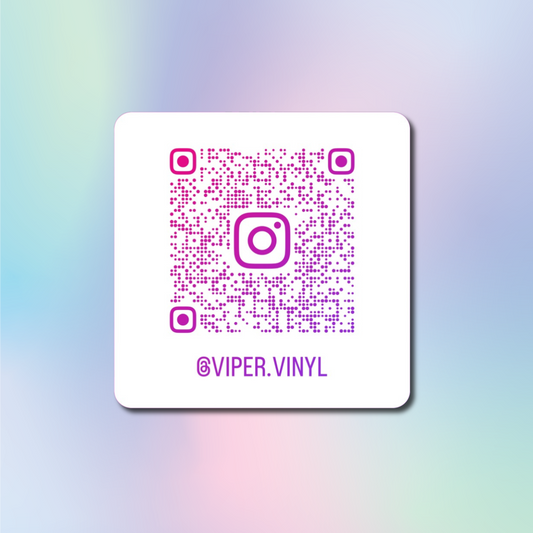 Custom Instagram QR Code Sticker