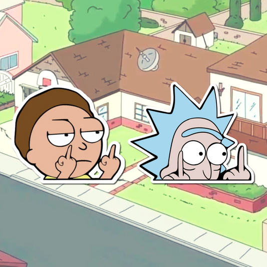 Rick and Morty Sticker Bundle