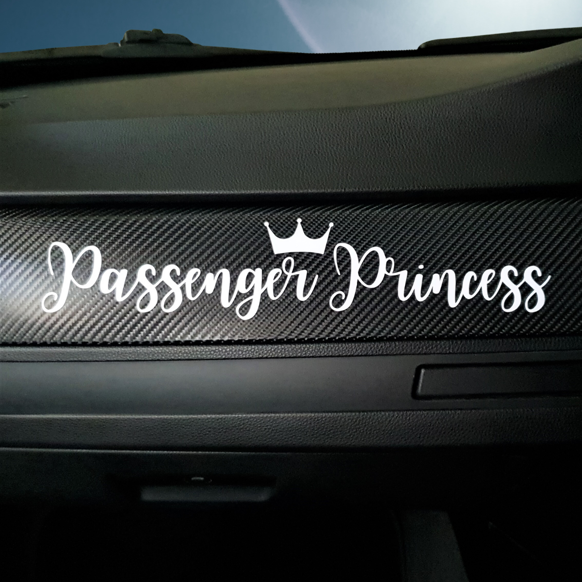passenger princess car decal