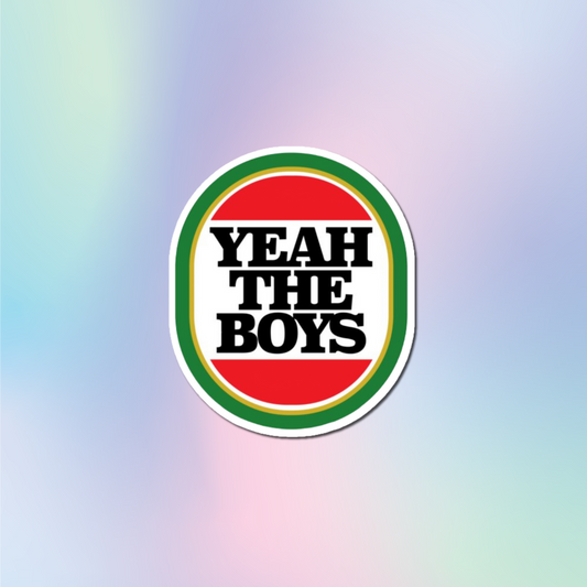 Yeah The Boys Sticker